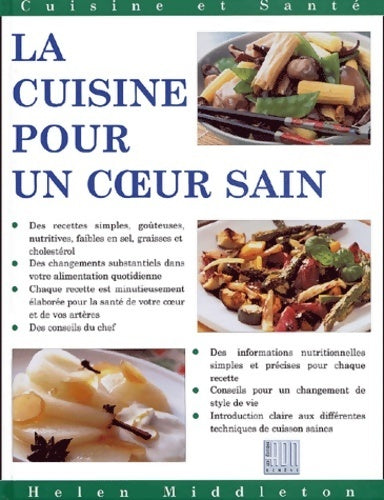 Livrenpoche : La cuisine pour un coeur sain - Helen Middleton - Livre
