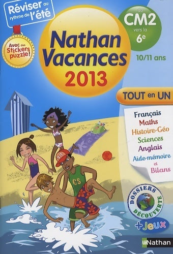 Livrenpoche : Nathan vacances collège -du CM2 vers la 6ème - Sylvie Ginet - Livre