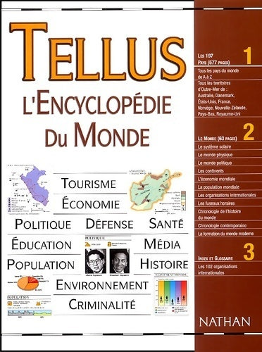 Livrenpoche : Tellus : L'encyclopédie du monde - Collectif - Livre