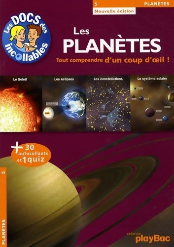 Livrenpoche : Les planètes - Play Bac - Livre