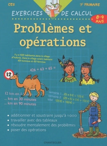 Livrenpoche : Problèmes et opérations : 8-9 ans - Karen Bastin - Livre
