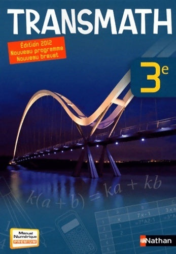 Livrenpoche : Transmath 3e - Collectif - Livre
