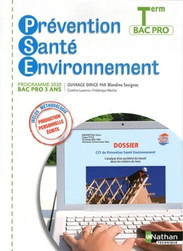 Livrenpoche : Prévention santé environnement Terminale bac pro - Caroline Lavaivre - Livre