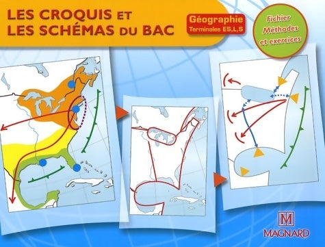 Livrenpoche : Les croquis et les schémas du bac géographie Terminale es l s : Fichier méthodes et exercices - Jacqueline Jalta - Livre
