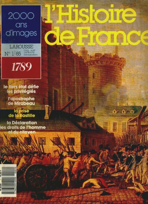Livrenpoche : L'Histoire de France n°1 : 1789 - Collectif - Livre
