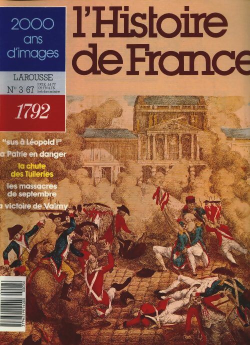 Livrenpoche : L'Histoire de France n°3 : 1792 - Collectif - Livre