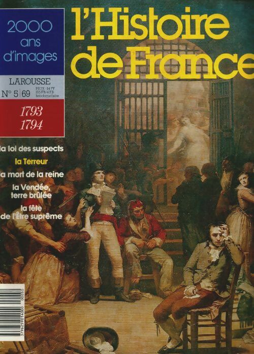 Livrenpoche : L'Histoire de France n°5 : 1793-1794 - Collectif - Livre