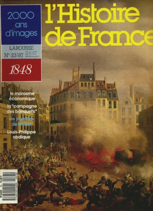 Livrenpoche : L'Histoire de France n°23 : 1848 - Collectif - Livre