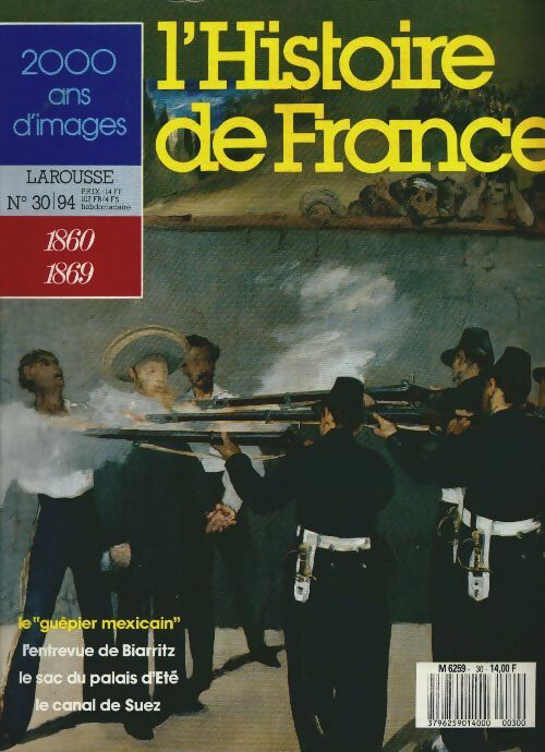 Livrenpoche : L'Histoire de France  n°30 : 1860-1869 - Collectif - Livre