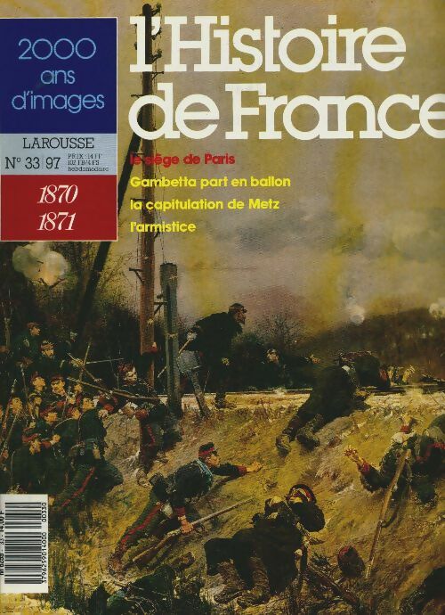 Livrenpoche : L'Histoire de France n°33 : 1870-1871 - Collectif - Livre