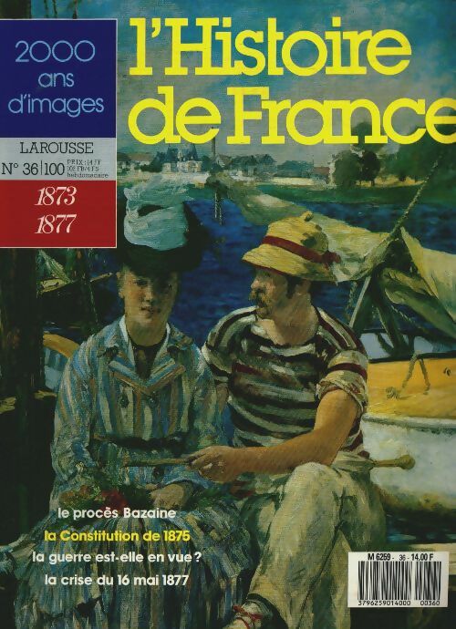 Livrenpoche : L'Histoire de France  n°36 : 1873-1877 - Collectif - Livre