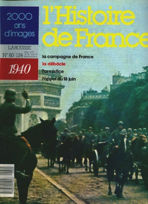Livrenpoche : L'Histoire de France  n°60 : 1940 - Collectif - Livre