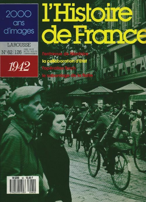 Livrenpoche : L'Histoire de France  n°62 : 1942 - Collectif - Livre