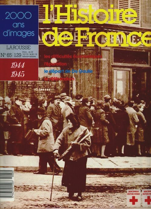 Livrenpoche : L'Histoire de France  n°65 : 1944-1945 - Collectif - Livre