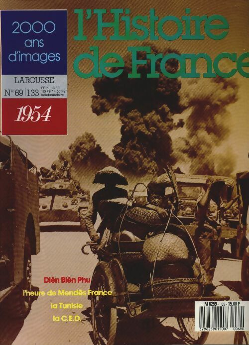 Livrenpoche : L'Histoire de France  n°69 : 1954 - Collectif - Livre