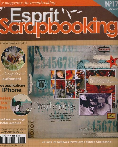 Livrenpoche : Esprit scrapbooking n°17 - Collectif - Livre