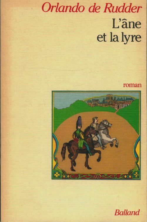 Livrenpoche : L'âne et la lyre - Orlando de Rudder - Livre
