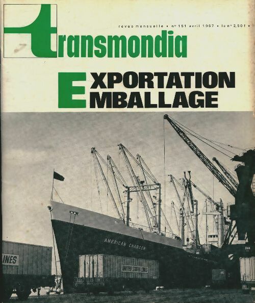 Livrenpoche : Transmondia n°151 : Exportation Emballage - Collectif - Livre