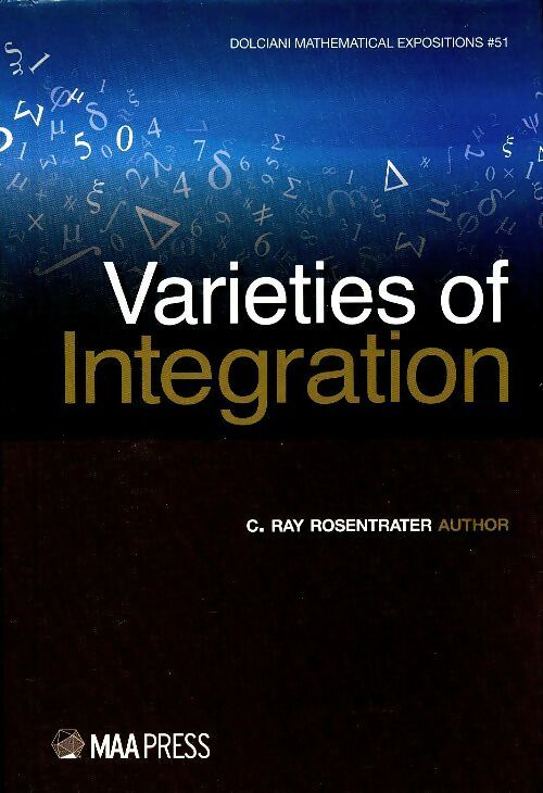 Livrenpoche : Varieties of integration - C. Ray Rosentrater - Livre