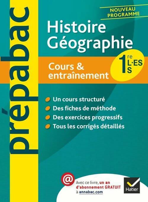 Livrenpoche : Histoire-géographie 1ère L, ES, S - Florence Smits - Livre