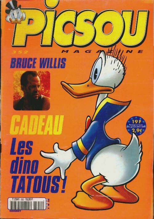 Livrenpoche : Picsou magazine n°352 : Bruce Willis - Disney - Livre