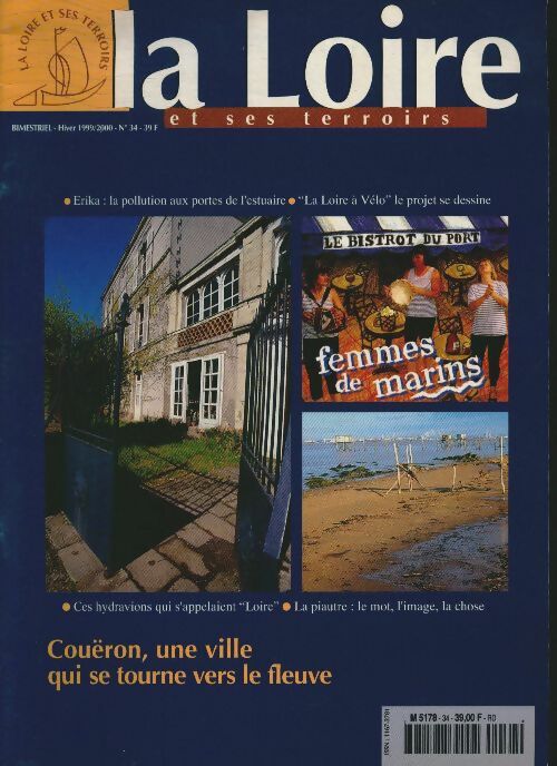 Livrenpoche : La Loire et ses terroirs n°34 : Couëron, une ville qui se tourne vers le fleuve - Collectif - Livre