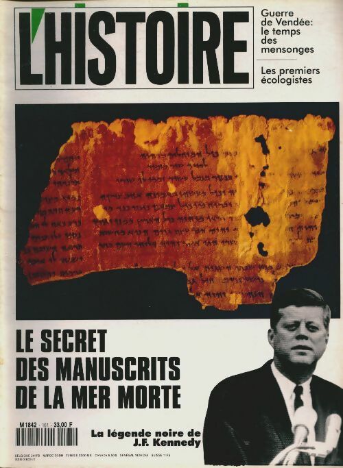 Livrenpoche : L'histoire n°161 : Le secret des manuscrits de la Mer Morte - Collectif - Livre