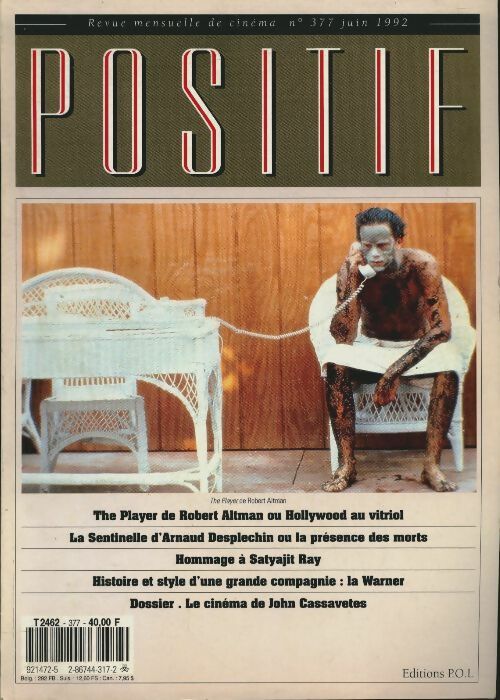 Livrenpoche : Positif n°377 - Collectif - Livre