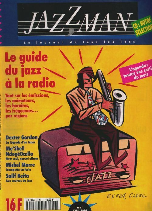 Livrenpoche : Jazzman n°13 : Le guide du jazz à la radio - Collectif - Livre