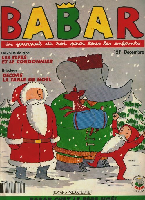 Livrenpoche : Babar n°16 : Babar chez le Père Noël - Collectif - Livre