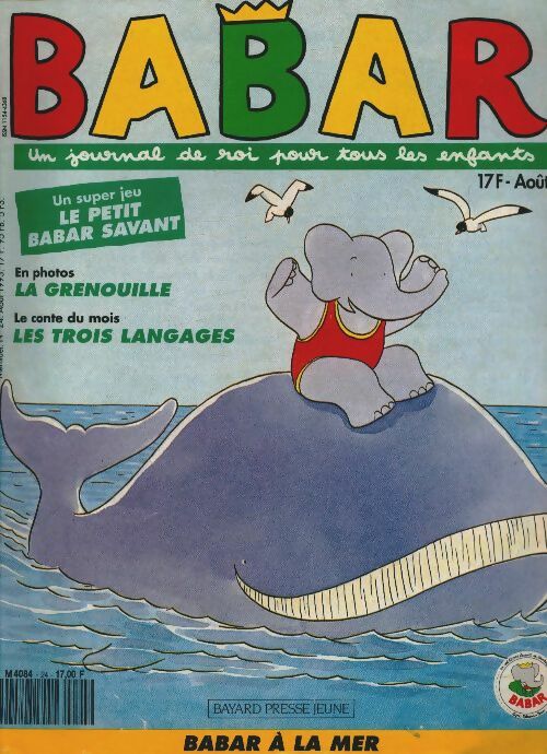 Livrenpoche : Babar n°24 : Babar à la mer - Collectif - Livre