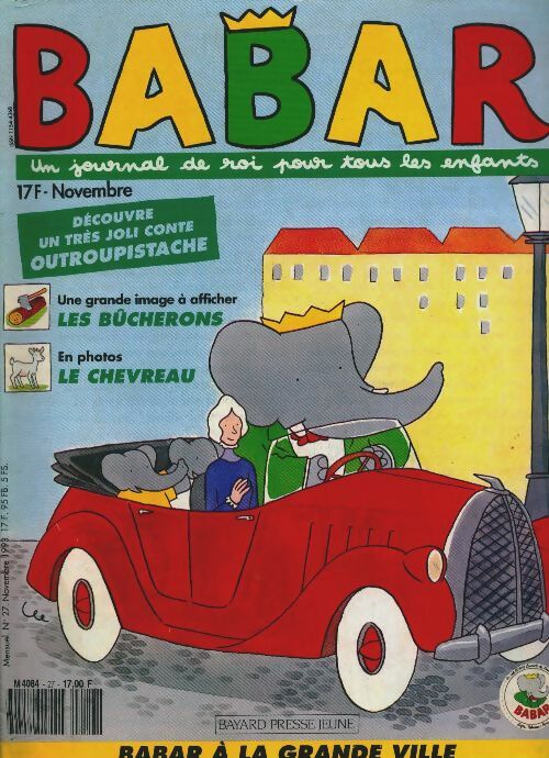 Livrenpoche : Babar n°27 : Babar à la grande ville - Collectif - Livre