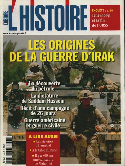 Livrenpoche : L'histoire n°308 : Les origines de la guerre d'Irak - Collectif - Livre