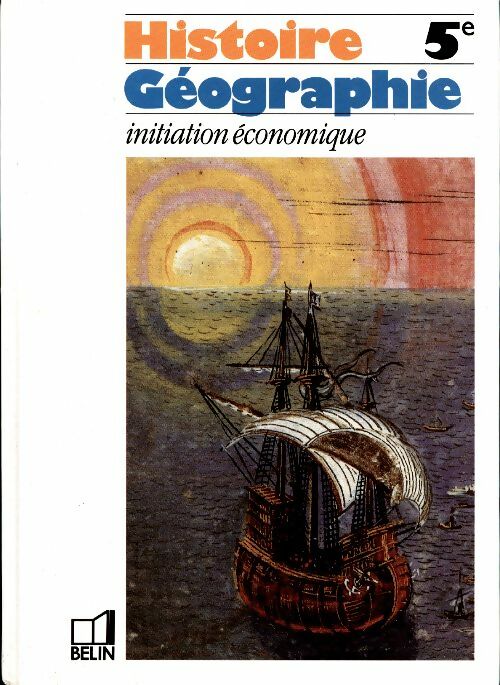 Livrenpoche : Histoire-géographie. Initiation économique 5e - Knafou Zanghell - Livre