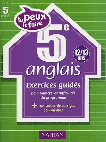 Livrenpoche : Anglais 5e - 12-13 ans - Collectif - Livre
