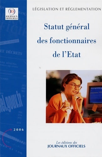 Livrenpoche : Statut général des fonctionnaires de l'état - Journaux Officiels - Livre