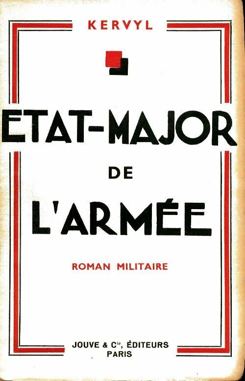 Livrenpoche : État-major de l'armée - Kervyl - Livre