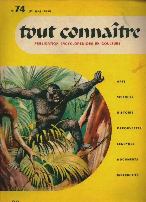 Livrenpoche : Tout connaître n°74 - Collectif - Livre