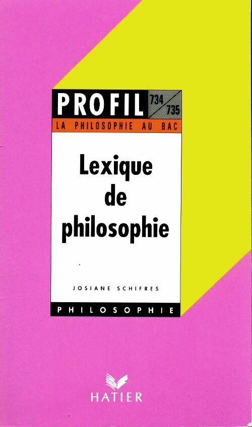 Livrenpoche : Lexique de philosophie - Collectif - Livre