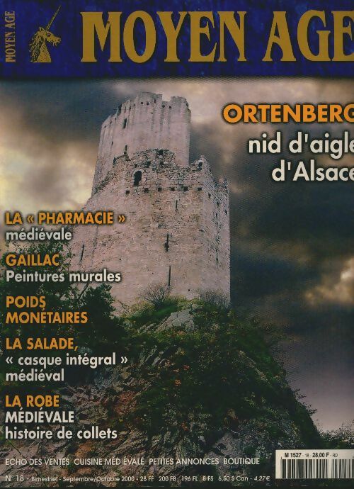 Livrenpoche : Moyen Age n°18 : Ortenberg nid d'aigle d'Alsace - Collectif - Livre
