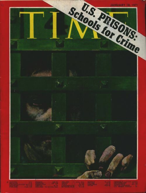 Livrenpoche : Time Vol. 97 n°3 : U.S. prisons : schools for crime - Collectif - Livre