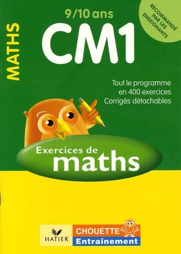 Livrenpoche : Chouette maths CM1 9/10 - Claude Maréchal - Livre