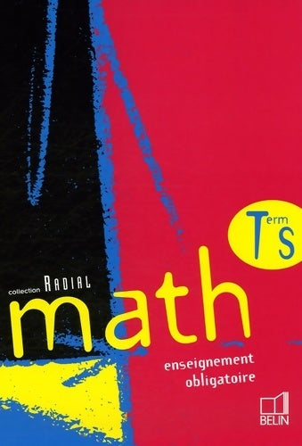 Livrenpoche : Math Terminale S. Enseignement obligatoire - Cosette Ancel - Livre