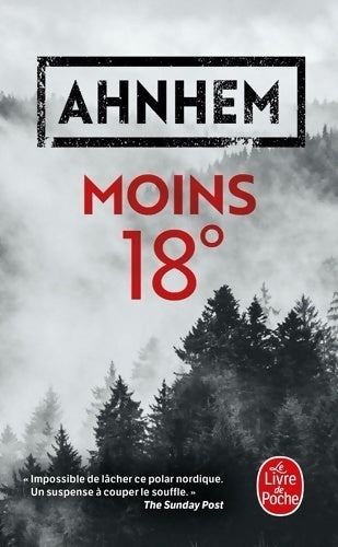 Livrenpoche : Moins 18° - Stefan Ahnhem - Livre