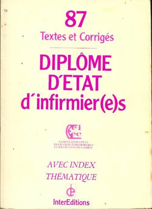 Livrenpoche : Diplôme d'Etat d'infirmier(e)s - Collectif - Livre