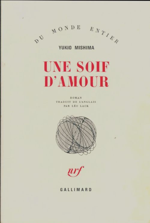 Livrenpoche : Une soif d'amour - Yukio Mishima - Livre