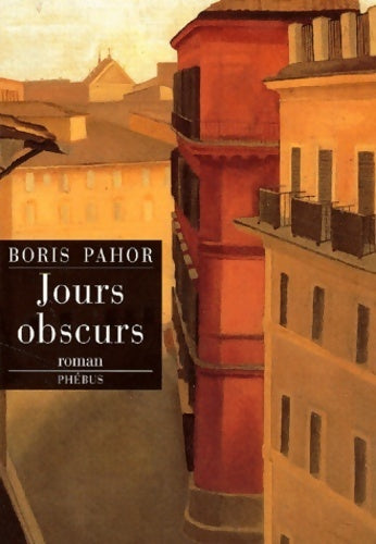 Livrenpoche : Jours obscurs - Boris Pahor - Livre