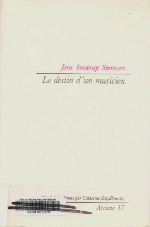 Livrenpoche : Le destin d'un musicien - Jens Smoerup Sorensen - Livre