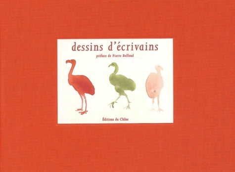 Livrenpoche : Dessins d'écrivains - Pierre Belfond - Livre