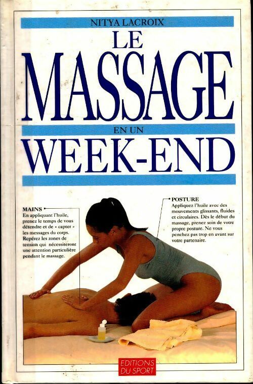 Livrenpoche : Le massage en un week-end - Collectif - Livre